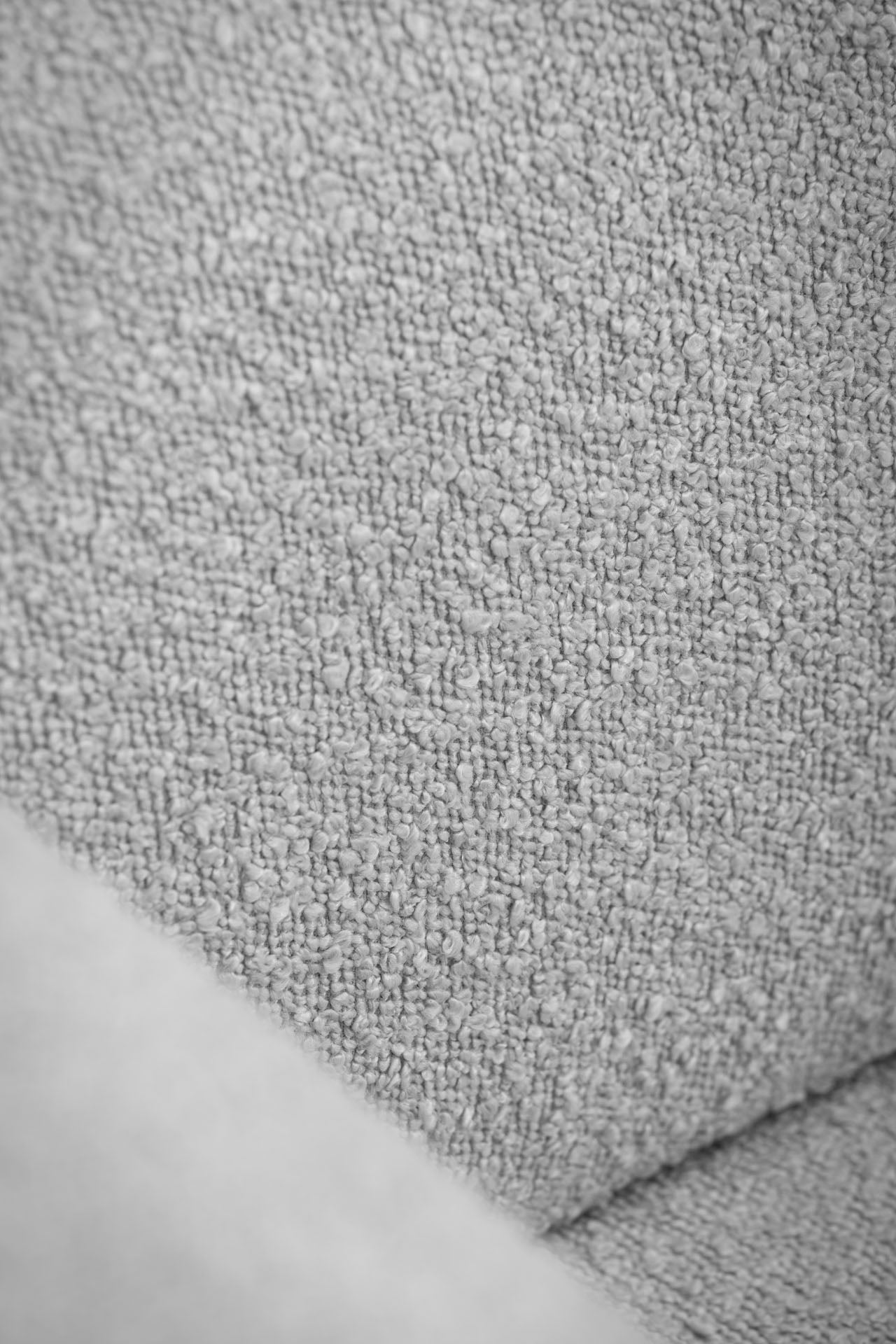 [SKU:1MODUL132HGROS] Sofa 3-Sitzer Ecksofa Hellgrau Polstersofa Couch L-Form Ottomane links Wohnlandschaft Designsofa