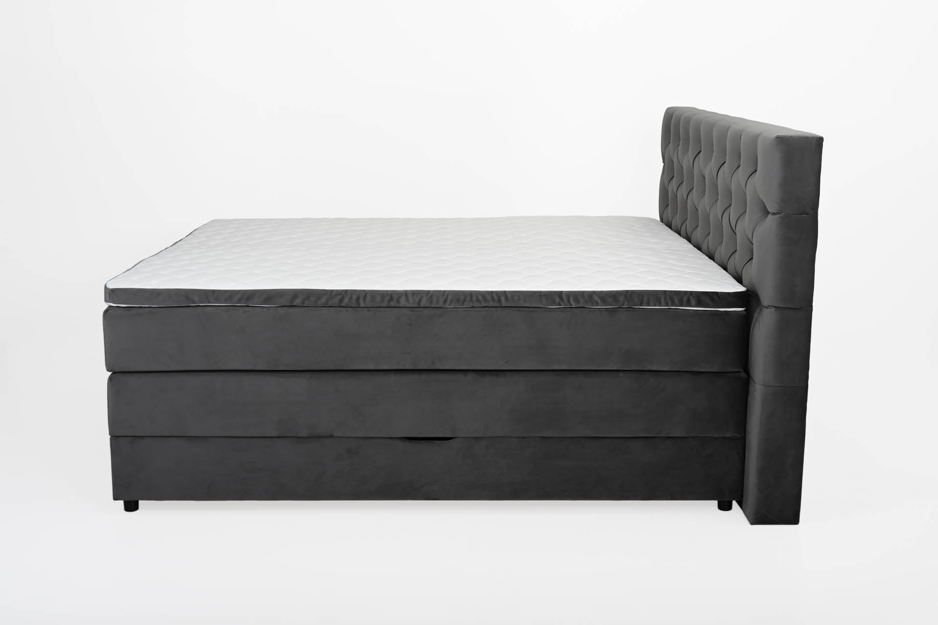 [SKU:ANY-160-ANT,ANY-180-ANT] Boxspringbett 180x200 160x200 Bett Bettkasten Polsterbett Doppelbett