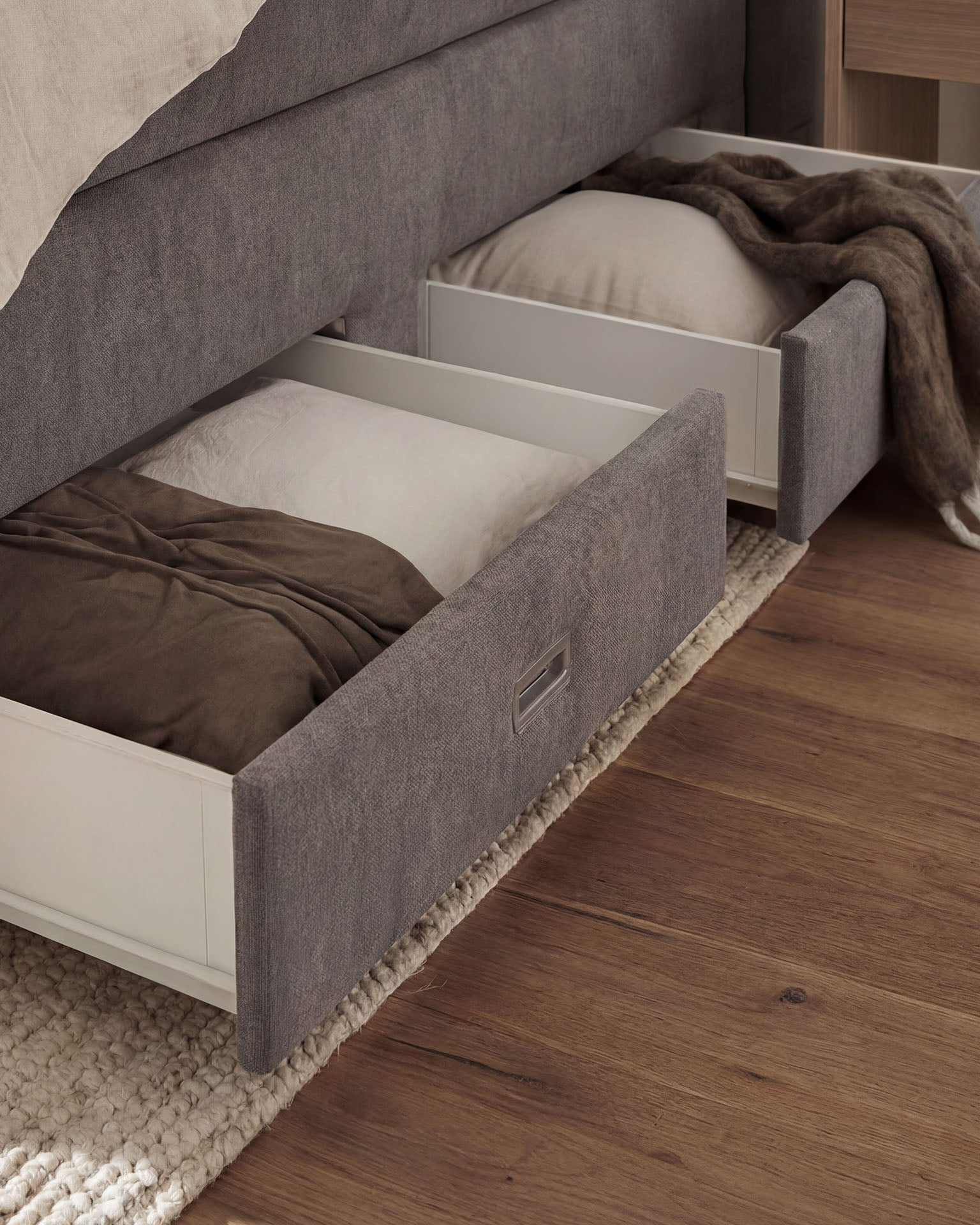 [SKU:LARA-160-HLG,LARA-180-HLG,LARA-200-HLG] Boxspringbett 180x200 160x200 Bett Bettkasten Polsterbett Doppelbett Motorbett Bett elektrisch verstellbar Bett mit Motor